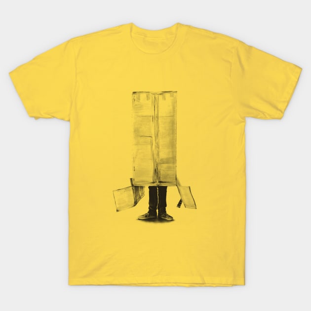 Cardboard box T-Shirt by HawkinsStudio